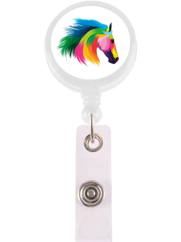 Hospitrix Badge / ID Jojo Pop Paard Abstract