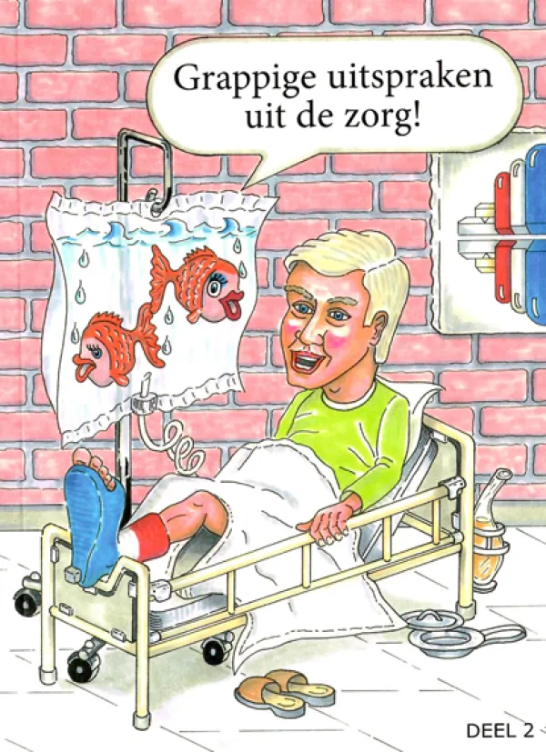 Hospitrix Boekje Grappige uitspraken uit de zorg! Deel 2