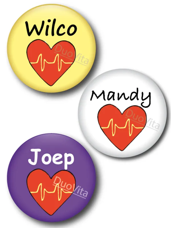 Hospitrix Button Hart