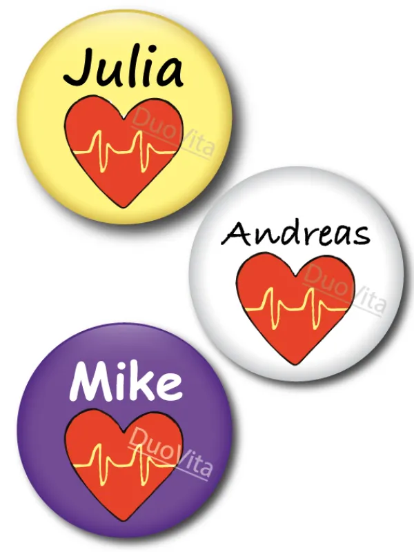 Hospitrix Button Hart