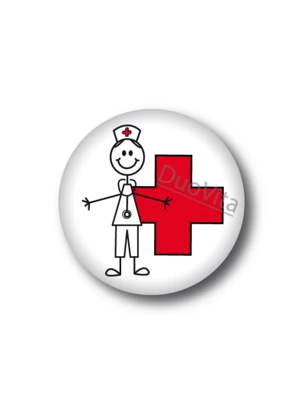 Hospitrix Button Stick Nurse Cross