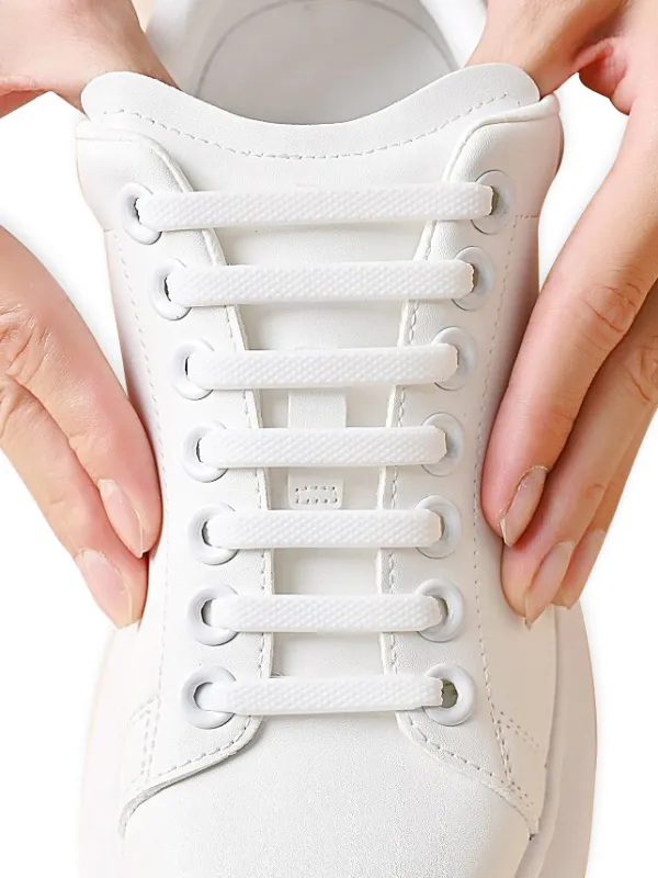 Hospitrix Elastische Siliconen Schoen Veters