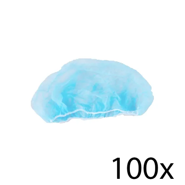 Hospitrix Haarnetje Blauw Clic Cap 100 Stuks