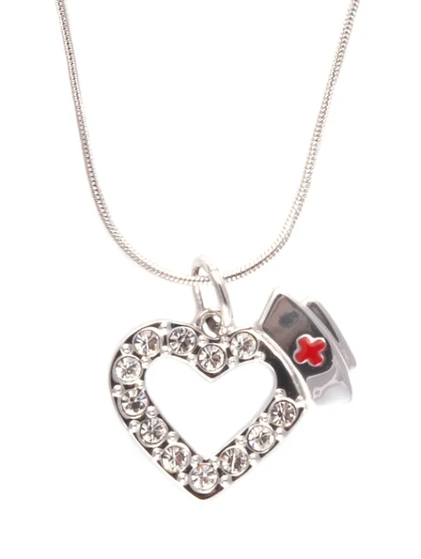 Hospitrix Halsketting Hartje Strass