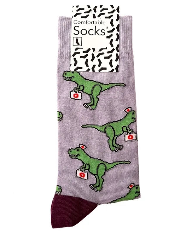 Hospitrix Happy Dames Sokken Dino's