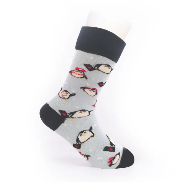 Hospitrix Happy Dames Sokken Pinguins