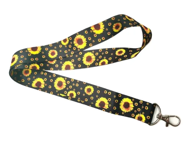 Hospitrix Keycord Sleutelkoord Zonnebloemen