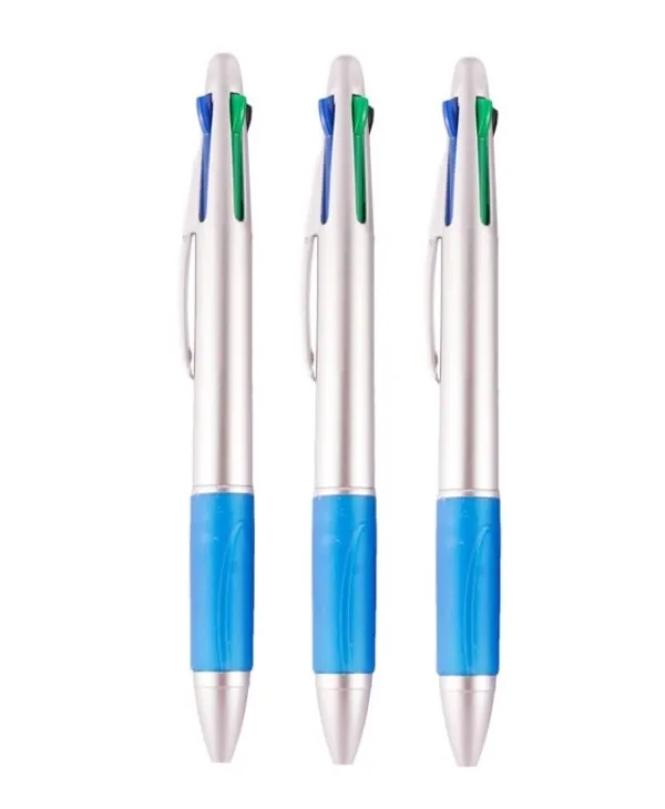 Hospitrix 4 Kleuren pen 3-Pack Blauw
