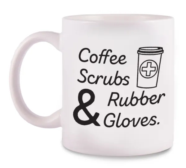 Hospitrix Mok Coffee, Scrubs, Rubber & Globes