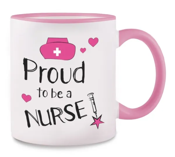 Hospitrix Mok Proud to be a Nurse 2 Roze