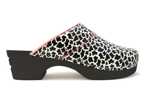 Moofs Cow Pink Zwart
