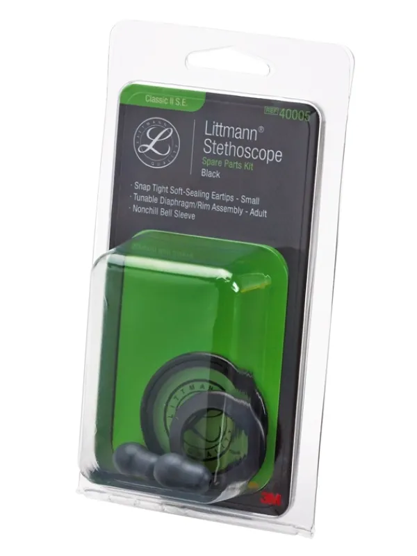 Littmann Onderdelen kit voor Classic II SE / Select (Zwart)