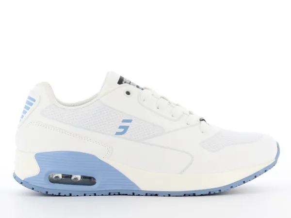 Safety Jogger / Oxypas Oxypas / Safety Jogger Ela Wit/Blauw