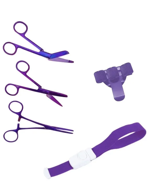 Hospitrix Persoonlijke Uitrusting Set Plasma Paars