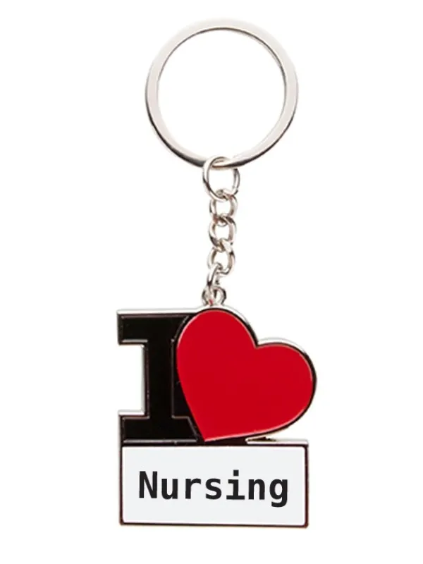 Hospitrix Sleutelhanger I love Nursing