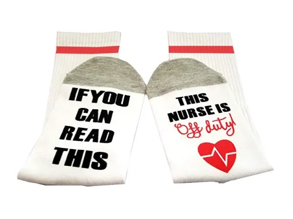 Hospitrix Sokken Nurse Off Duty Wit