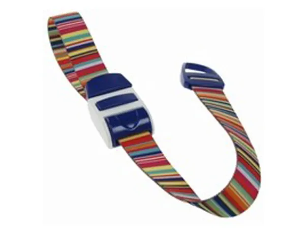 CBC Stuwband / Tourniquet Barcode blauw
