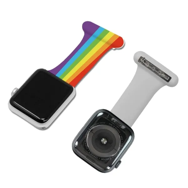 verpleegkunde_siliconen_b_2.webp Hospitrix Verpleegkunde Siliconen Bandje voor Apple Watch met Print